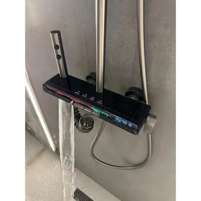 Coloană de Duș LongLight– Ecran cu termostat și Iluminare LED, VST86