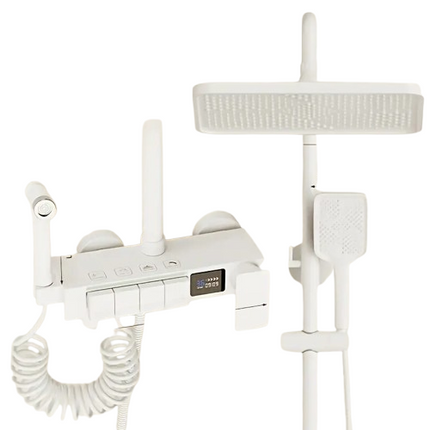 Duș Set WhiteFlow – Afișaj Temperatură & LED, VST87