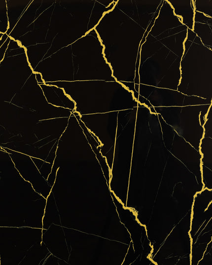 Placa Marble PVC Negru Cu Auriu murmolux 8044-1