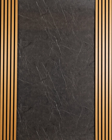 Placa PVC Marmura Mata gri inchis murmolux