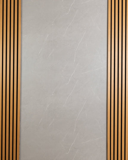 Placa PVC Marmura Mata Gri Cu Alb murmolux 5084