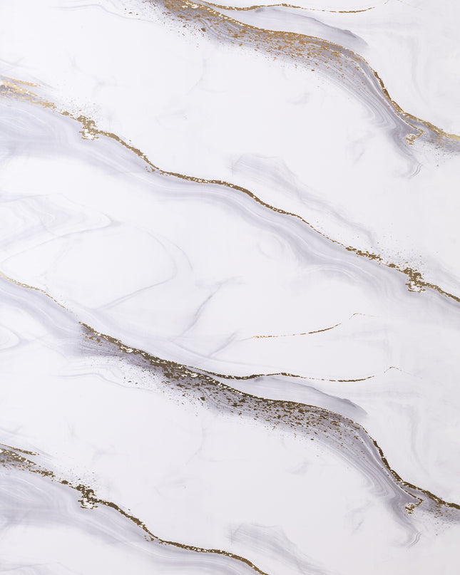 Placa PVC Marble Alb Cu Auriu murmolux 20776