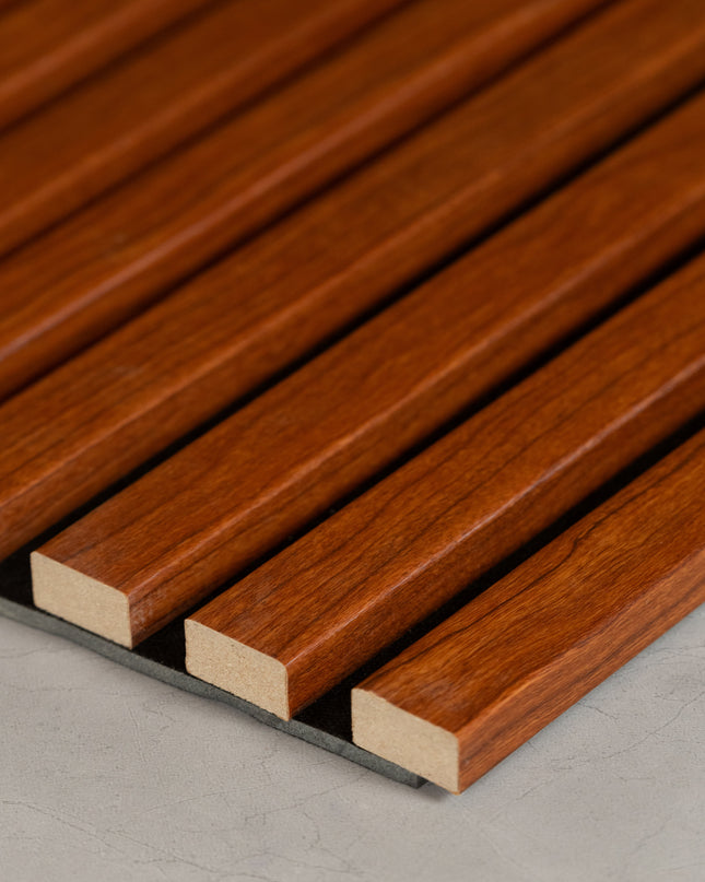 Riflaj Acustic Modern din Lemn –  Cognac Wood
