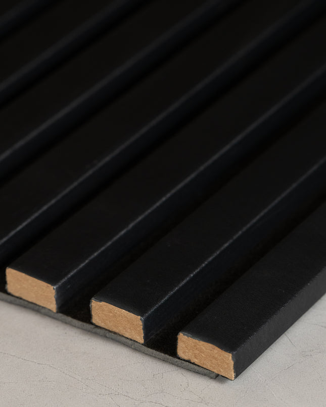 Riflaj Acustic Modern din Lemn – Model Absolute Black