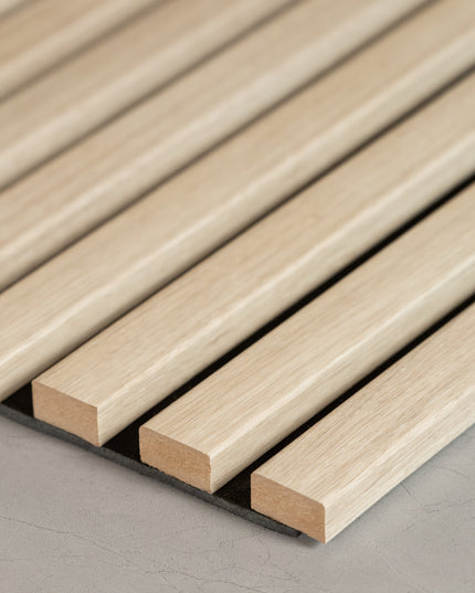 Riflaj Acustic Modern din Lemn – Model Naked Wood