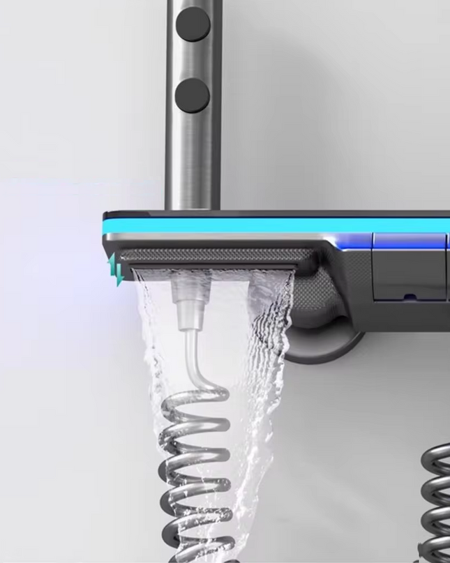 Coloană de Duș AquaVision – Afișaj LED, Termostat și Funcții Multiplu Personalizabile, BSL8