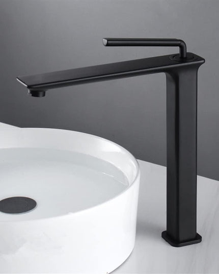 Baterie Lavoar Baie, 32 cm, Negru Mat, Design Modern, VST12