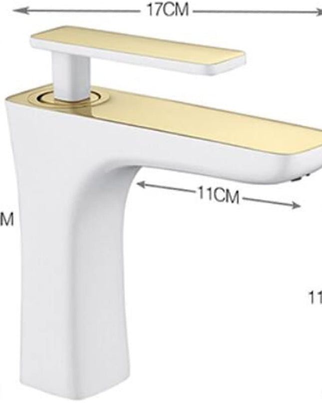 Baterie Baie cu Corp Alb, Design Simplu, 17 cm, VST35