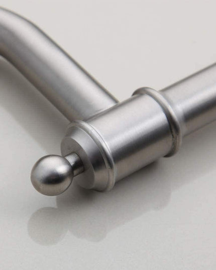 Robinet Bucătărie, Finisaj Periat Argintiu, Rotire 360°, 2 Tipuri de Spout, Design Modern, Material de Înaltă Calitate VST71