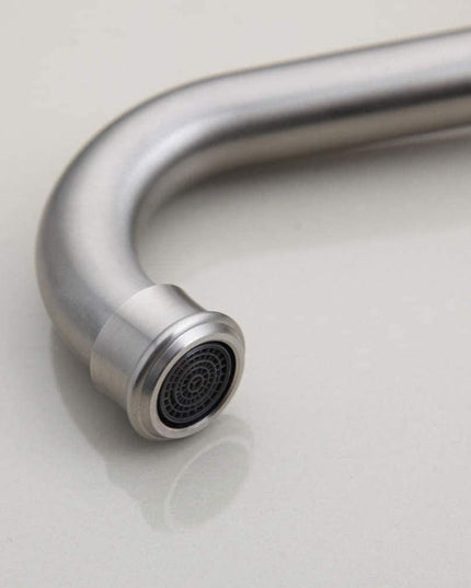 Robinet Bucătărie, Finisaj Periat Argintiu, Rotire 360°, 2 Tipuri de Spout, Design Modern, Material de Înaltă Calitate VST71