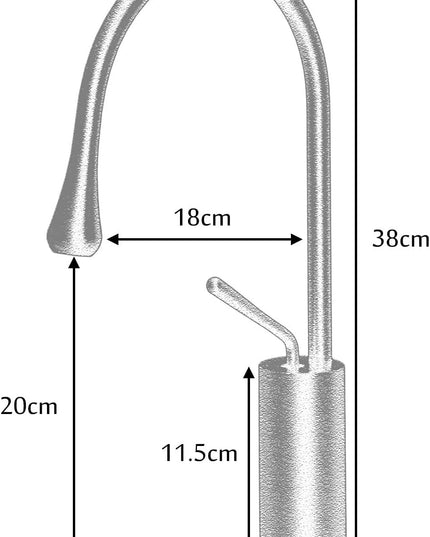 Baterie de Bucătărie Neagră, Design Modern și Durabil, VST49