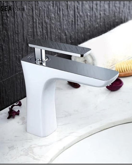 Baterie Baie cu Corp Alb, Design Simplu, 17 cm, VST35