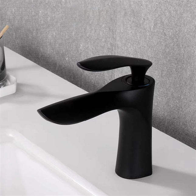 Baterie Lavoar, Design Modern, Finisaj Negru Mat VST41