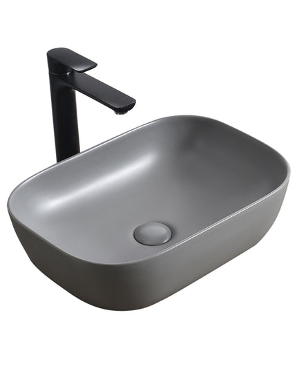 Lavoar Pe Blat, Gri Închis, Design Modern, Semi rotund VST18