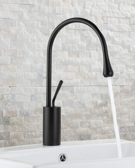 Baterie de Bucătărie Neagră, Design Modern și Durabil, VST49