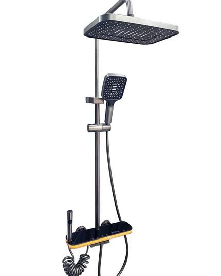 Sistem de duş „Tropic Rain” cu iluminare ambient şi indicator digital de temperatură, MTZ6