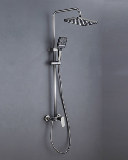 Baterie Baie Gri Antracit – Design Modern, Monocomandă Elegantă, Vst94