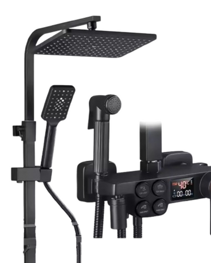 Set termostatic de duș cu 4functii și afișaj digital, BSL2