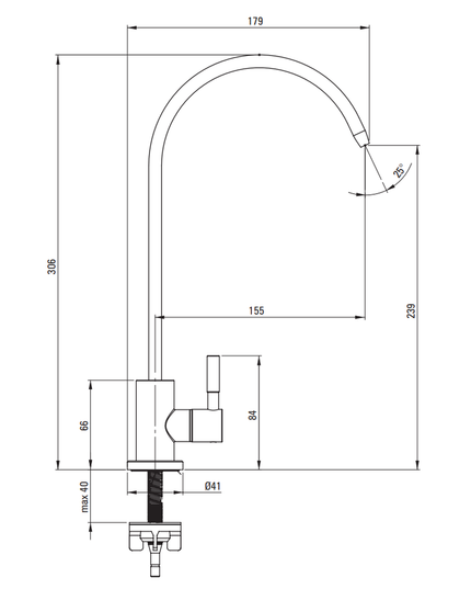 Baterie Bucătărie Crom Lucios - Apă Filtrată & Design Modern, VST2