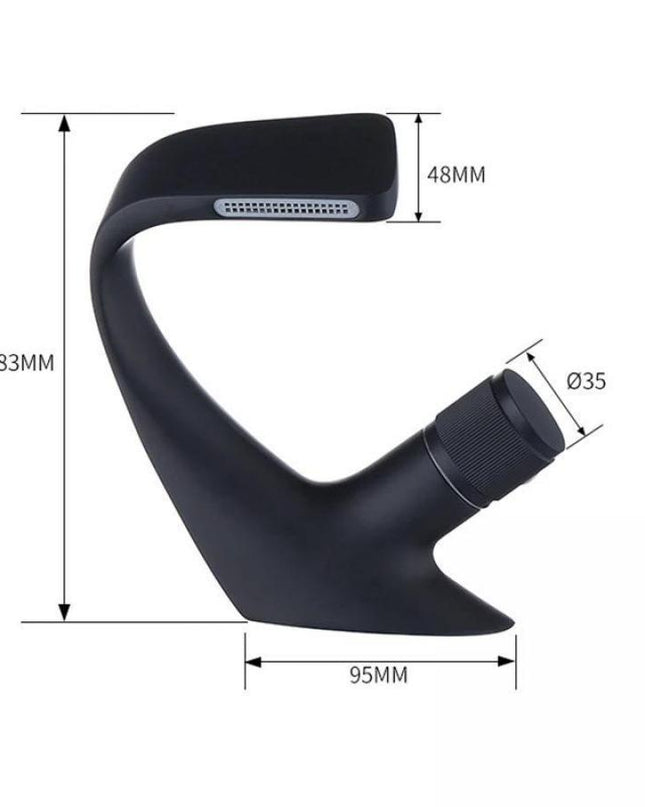 Baterie Lavoar Negru Mat – Design Modern, Cartuș Ceramic, VST25