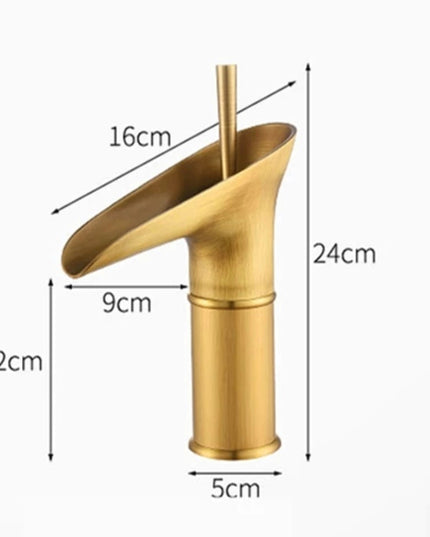 Baterie Cascadă RoyalGold – Eleganță și Rafinament, Auriu, VST24