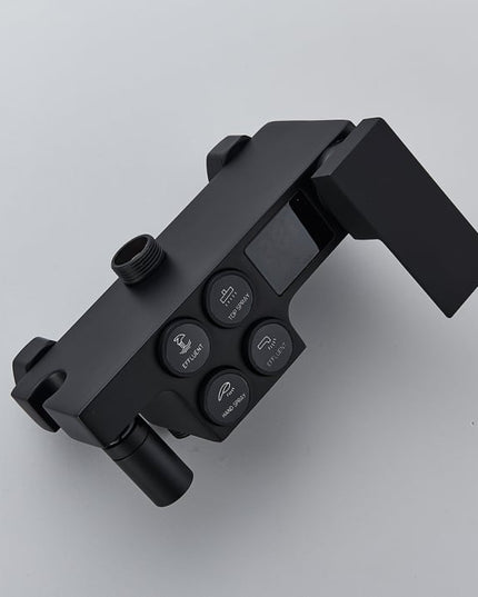 Coloana de duș multifuncțional cu termostat și LED, Nrgru Mat, BSL2-2