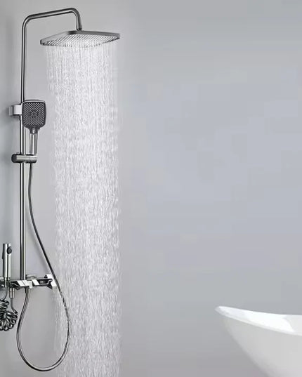 Coloană de Duș AirFlow Elite – LED Inteligent și Control Termostatic pentru O Experiență de Lux