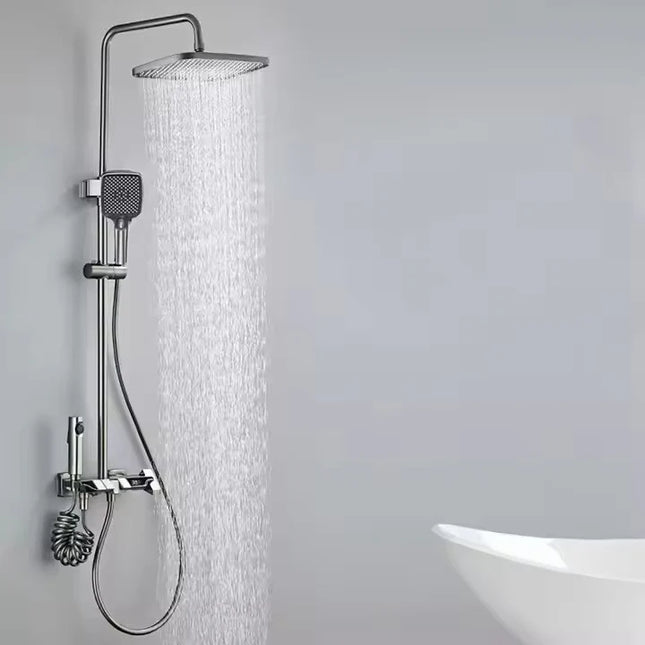 Coloană de Duș AirFlow Elite – LED Inteligent și Control Termostatic pentru O Experiență de Lux