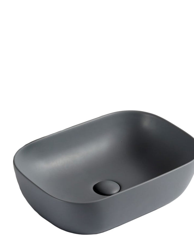 Lavoar Pe Blat, Gri Închis, Design Modern, Semi rotund VST18