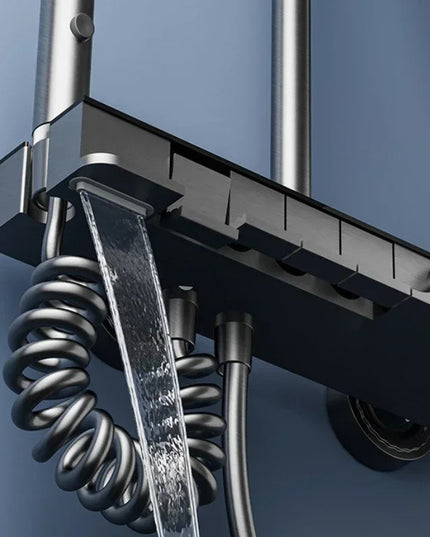 Coloană de Duș Piano Key – Afișaj Digital și LED-uri pentru O Experiență Premium