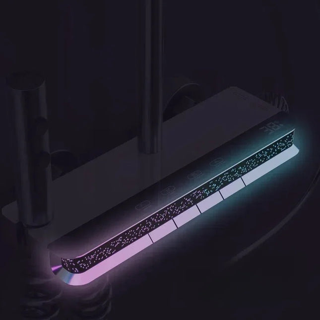 Coloană Duș NeoTherm – LED, Termostat, 4 Funcții, Alb, VST115