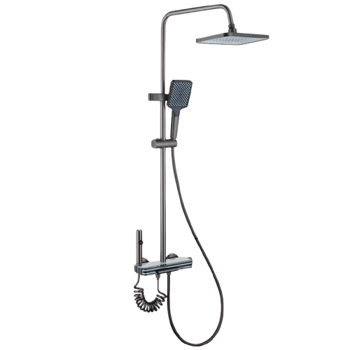 Coloană de Duș LuxTherm – Afișaj Digital & LED pentru O Experiență Premium